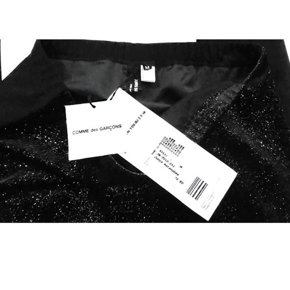 JUNYA WATANABE x COMME des GARCONS Black Glitter Leggings - Picture 4 of 6